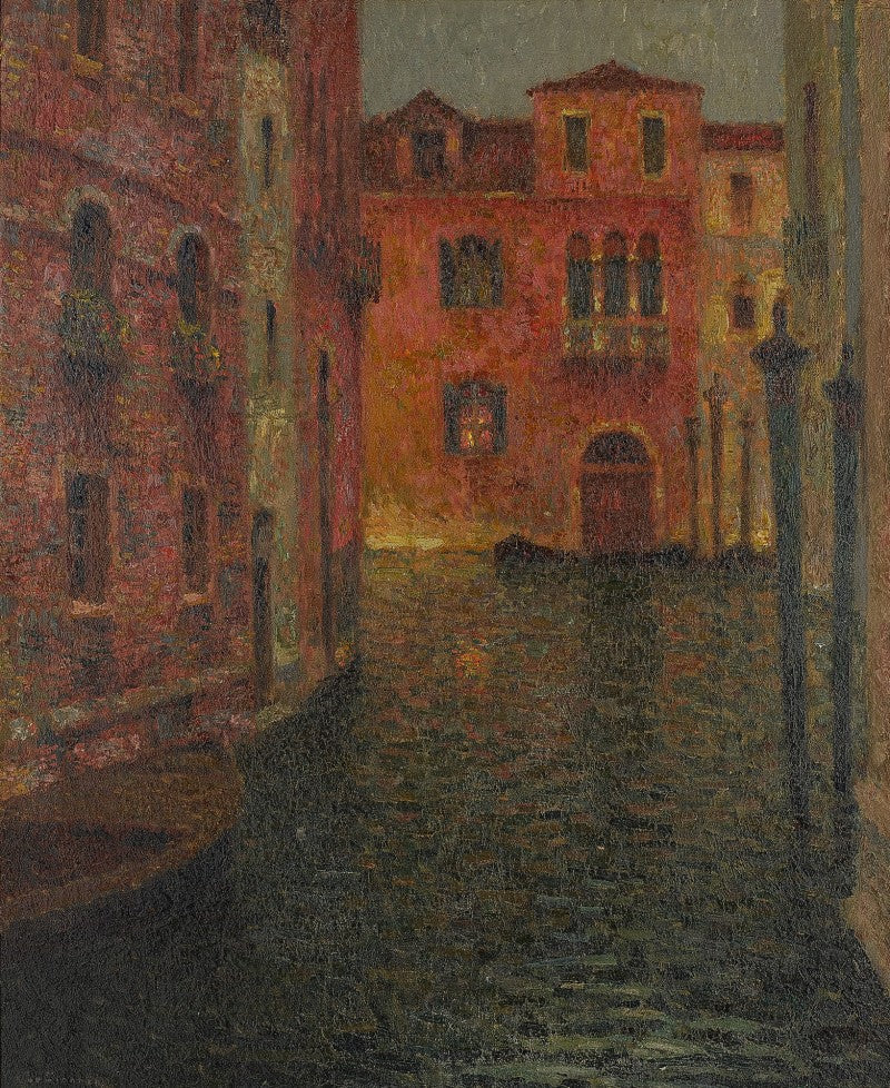 El Palacio Rojo - Henri Le Sidaner