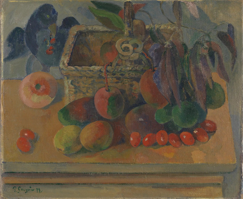 La cesta cuadrada - Paul Gauguin