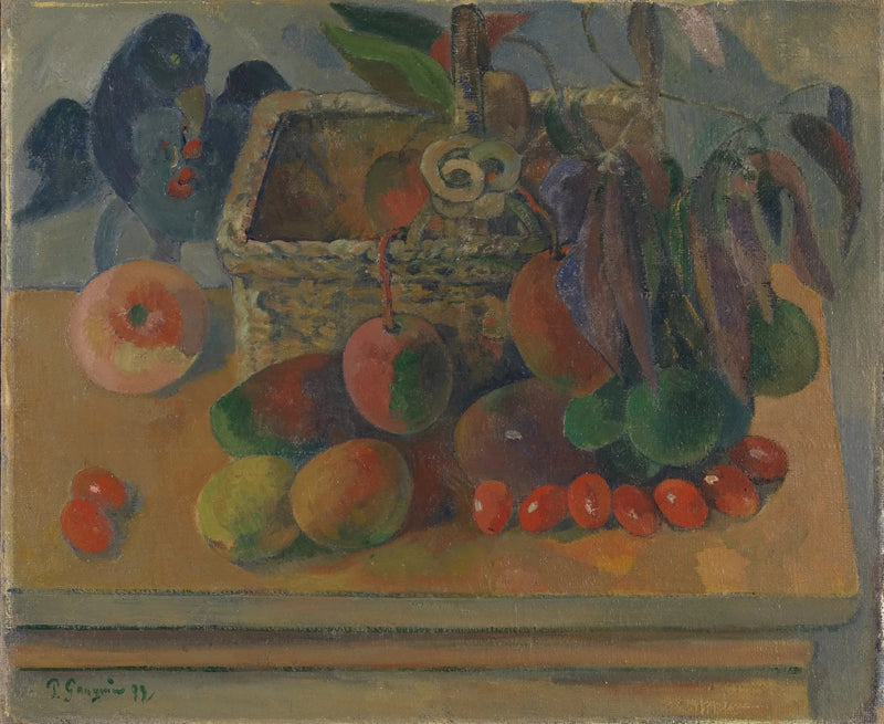 La cesta cuadrada - Paul Gauguin