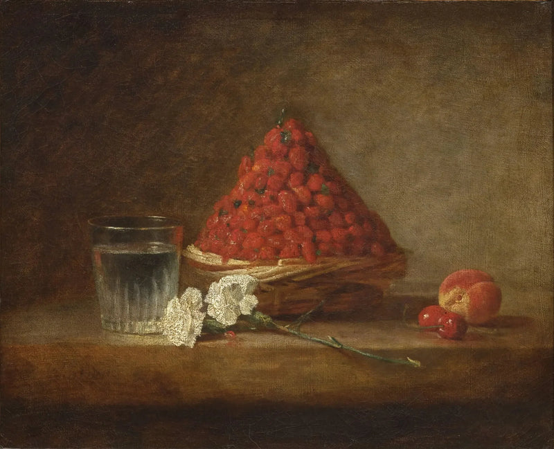 La cesta de fresas - Jean Simeón Chardin