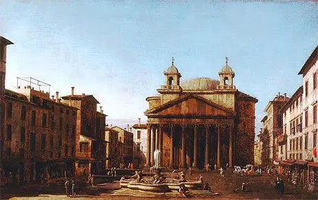 El Panteón - Canaletto