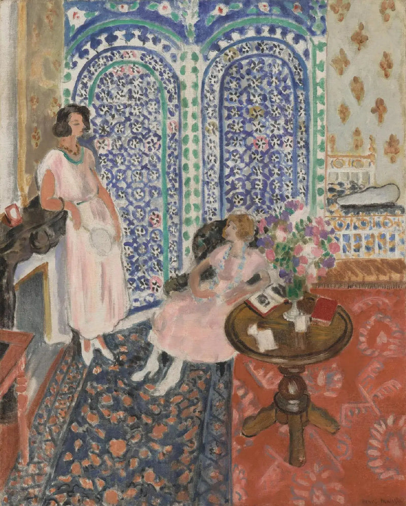 El biombo morisco - Henri Matisse
