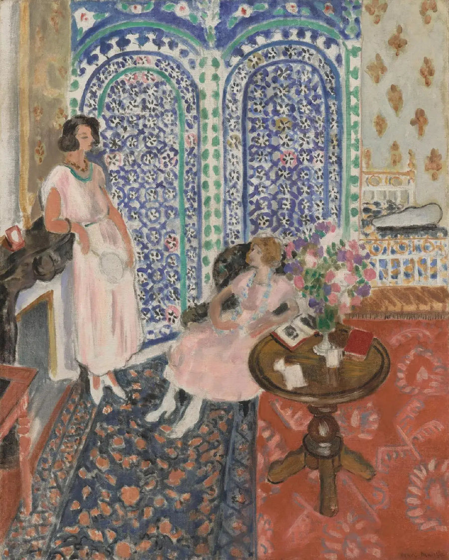 El biombo morisco - Henri Matisse