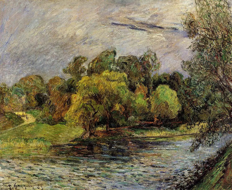El Parque de Østervold en Copenhague - Paul Gauguin