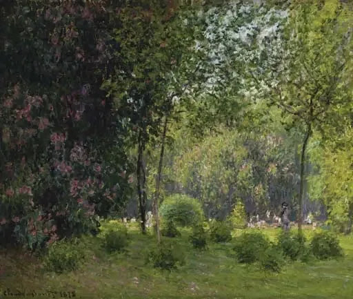 El Parc Monceau - Claude Monet