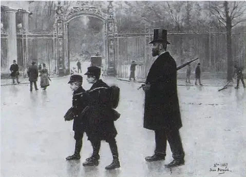 El Parque Monceau - Jean Béraud