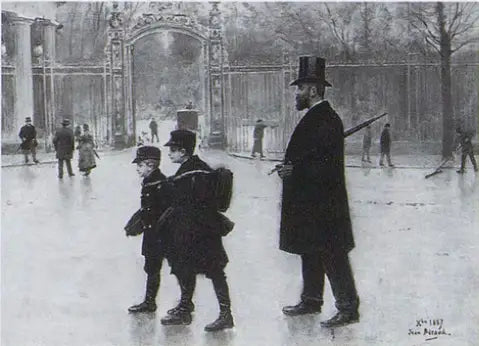 Le Parc Monceau - Jean Béraud - Alpha Reproduction