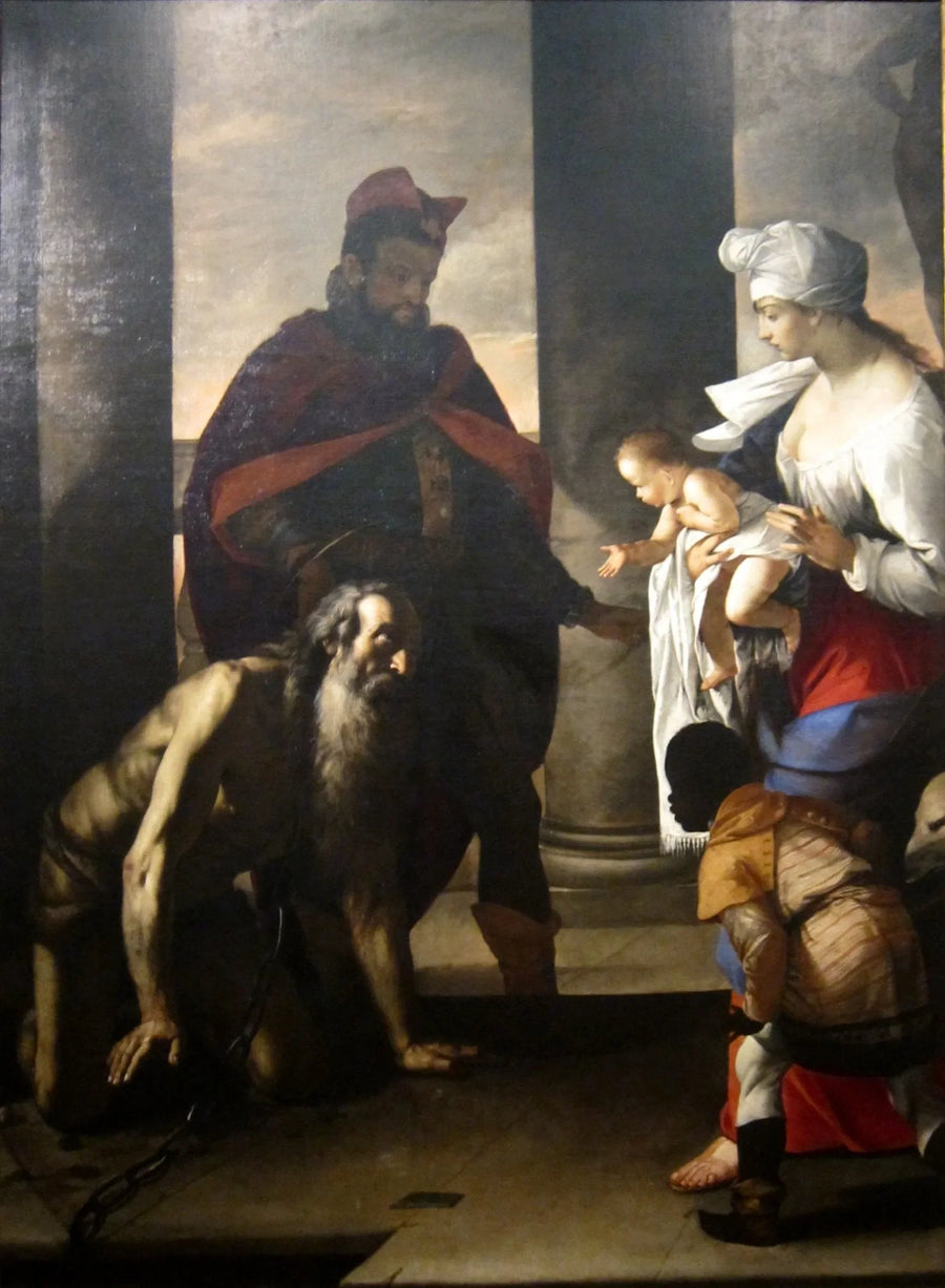 El perdón de san Juan Crisóstomo - Mattia Preti