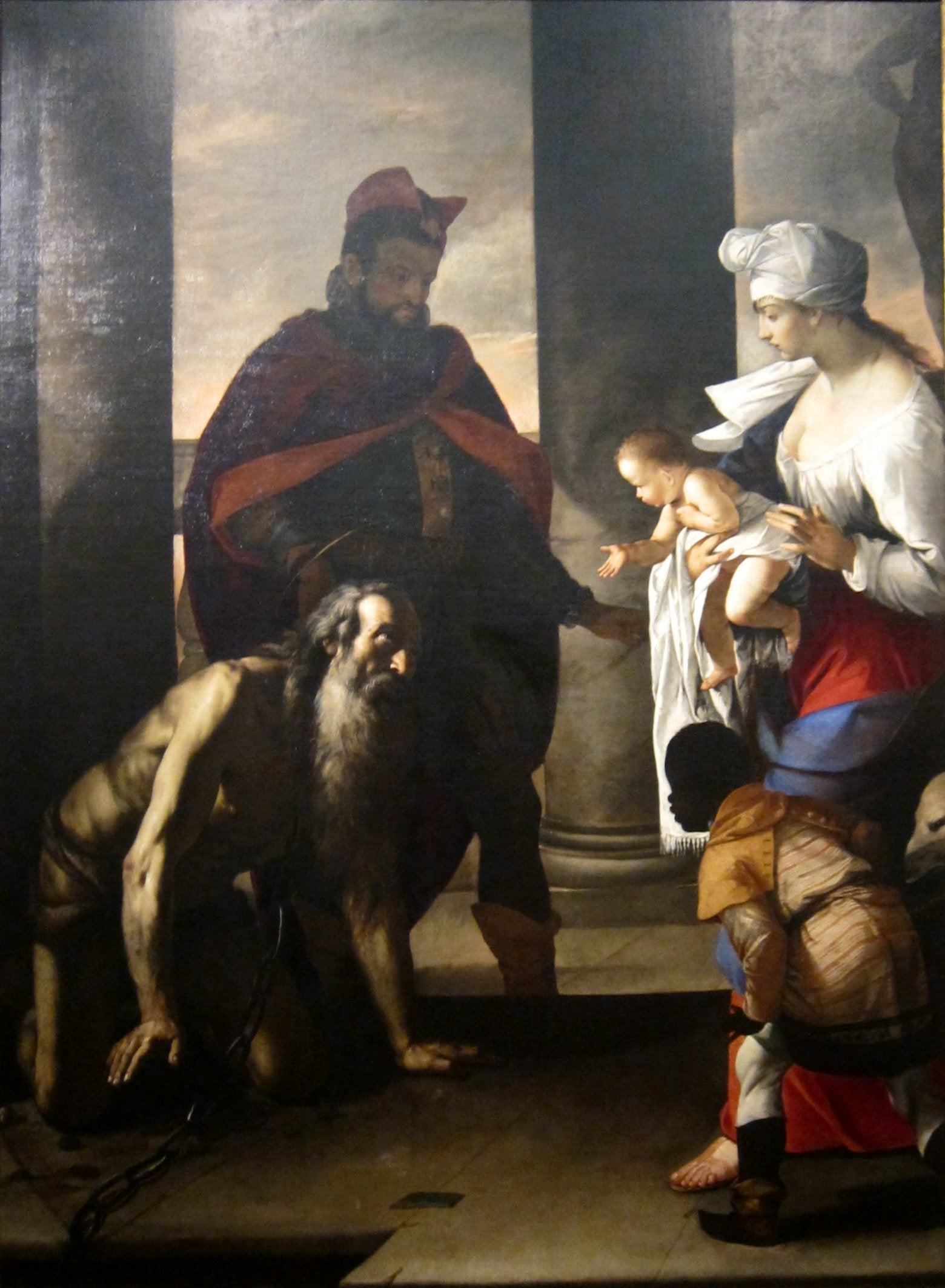 Le pardon de saint Jean Chrysostome - Mattia Preti - Alpha Reproduction