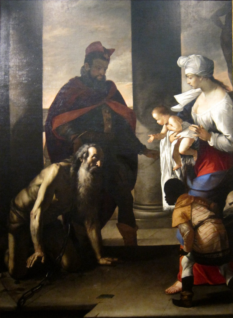 El perdón de san Juan Crisóstomo - Mattia Preti