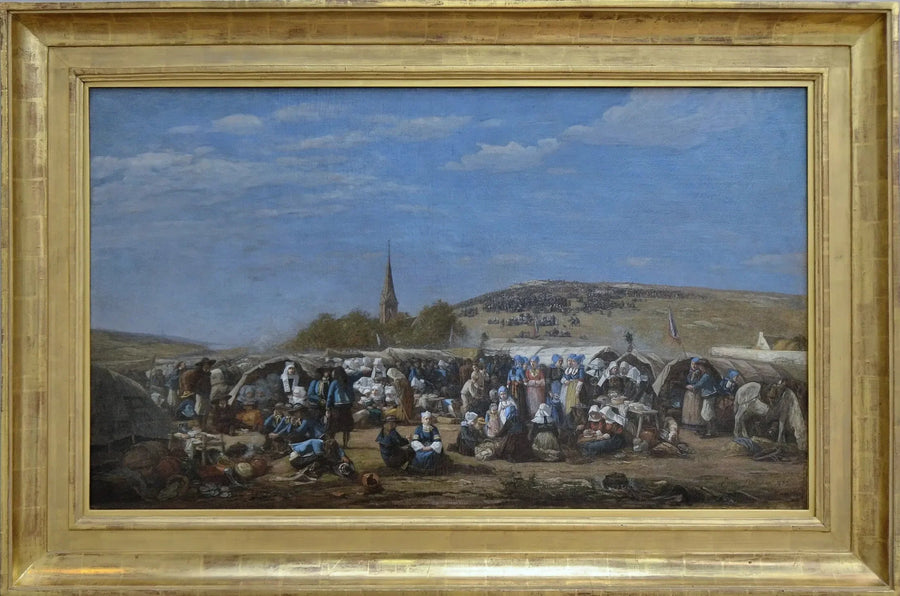 El Perdón de Sainte-Anne-La-Palud - Eugène Boudin