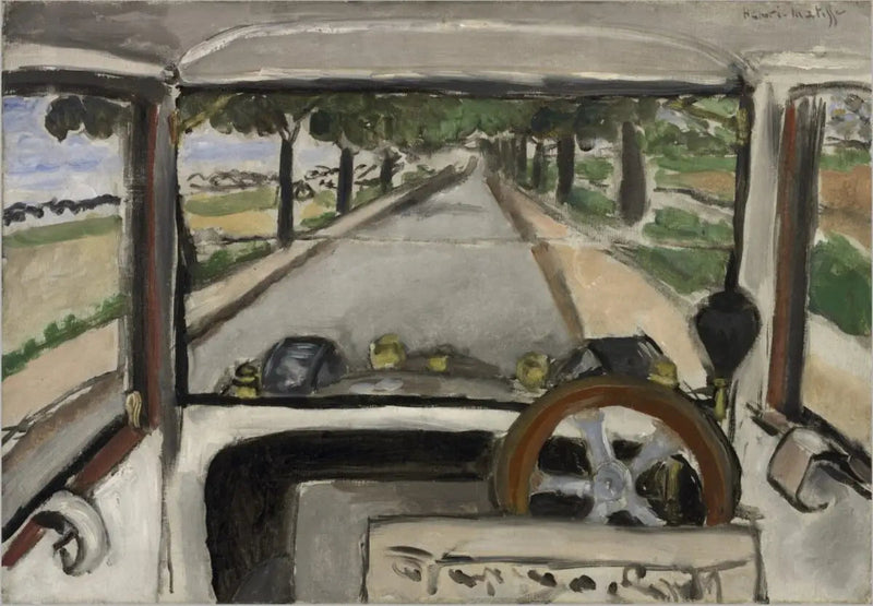 El Parabrisas, en la carretera de Villacoublay - Henri Matisse