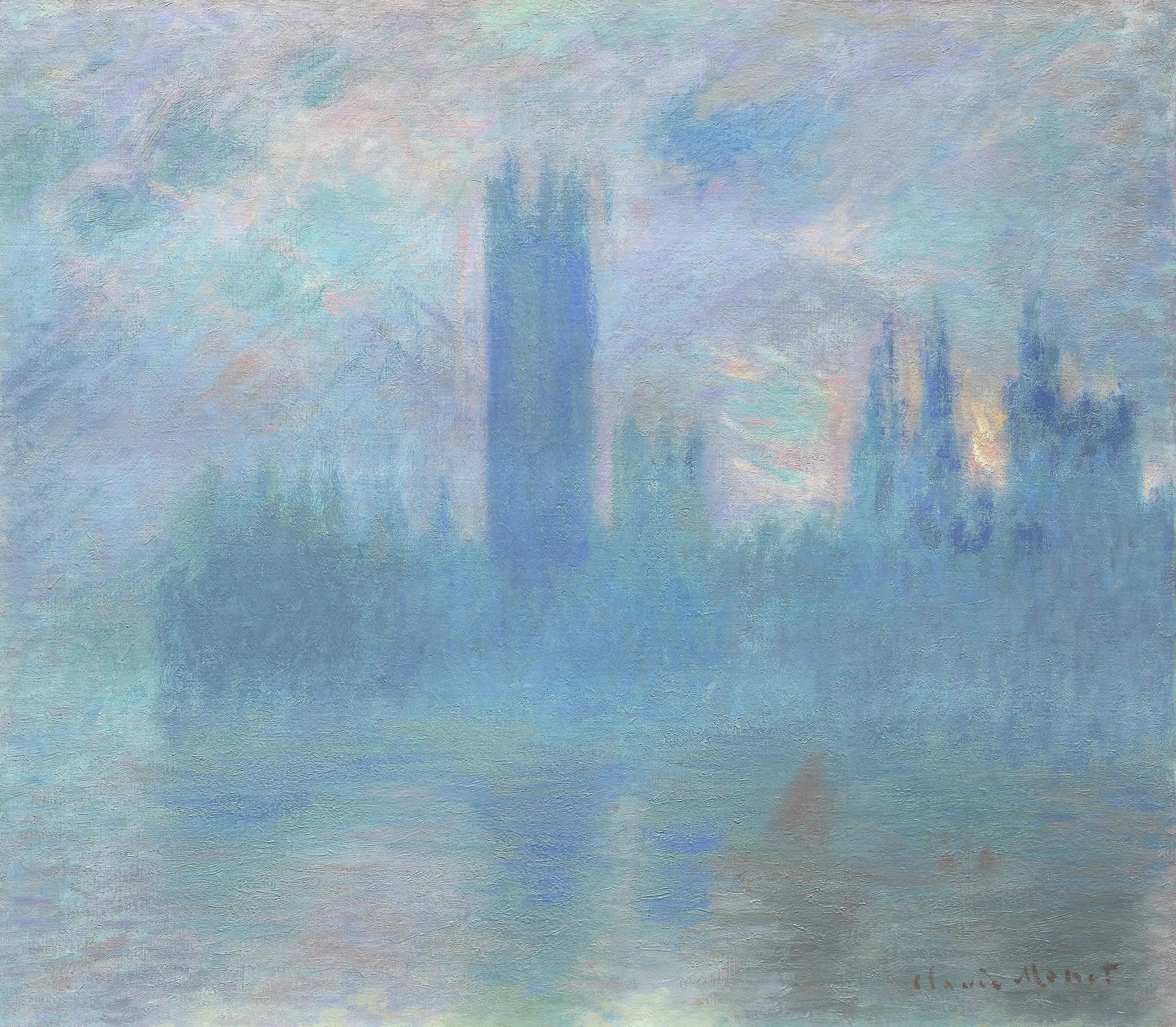 Le Parlement de Londres - Claude Monet image 1 tableau peint à l’huile sur toile