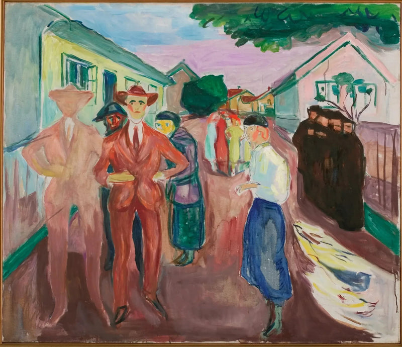 La Partición de Fausto - Edvard Munch