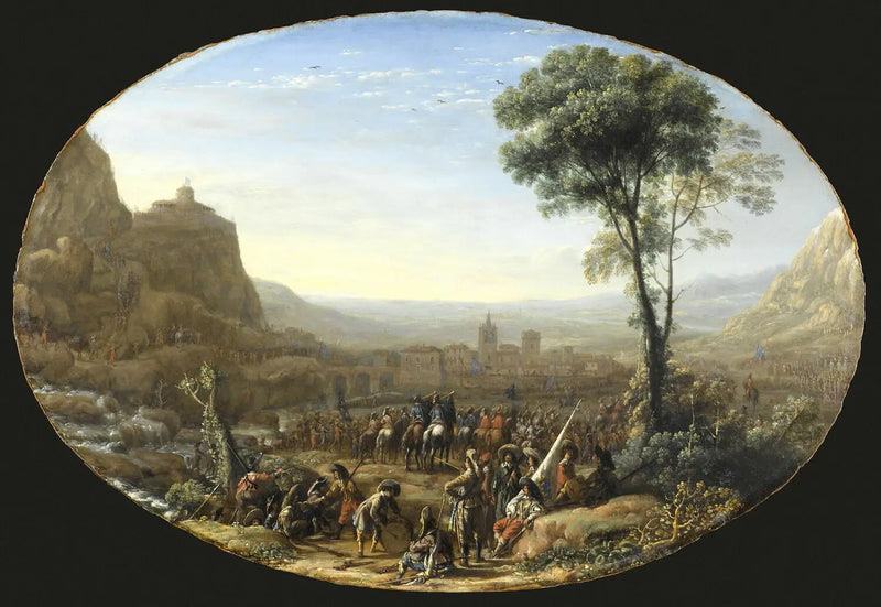 El Paso de Suse forzado por Luis XIII - Claude Lorrain