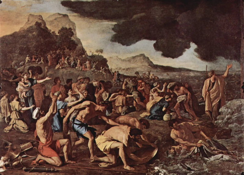 La Pasarela del Mar Rojo - Nicolas Poussin