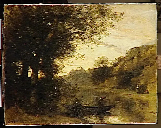 El Pasajero - Jean-Baptiste Camille Corot