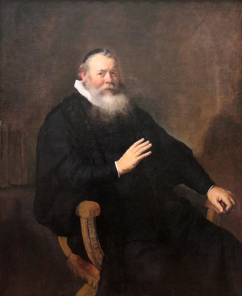El pastor Eleazar Swalmius - Rembrandt