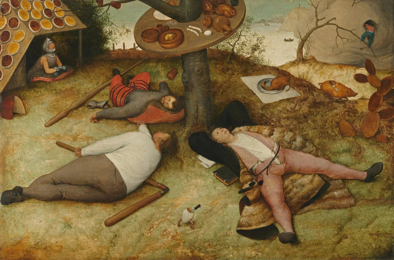 El País de Cocagne - Pieter Brueghel el Viejo