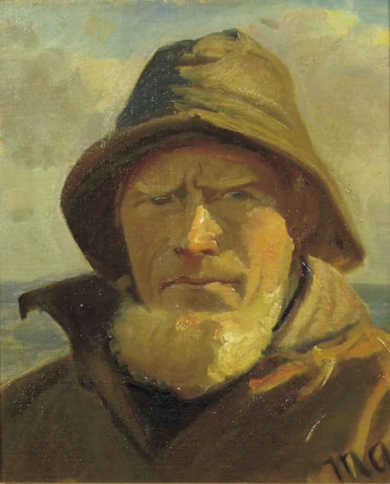 El pescador de Skagen, Lars Kruse. -Michael Peter Ancher