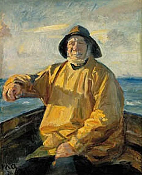 El pescador Lars Andersen. -Michael Peter Ancher