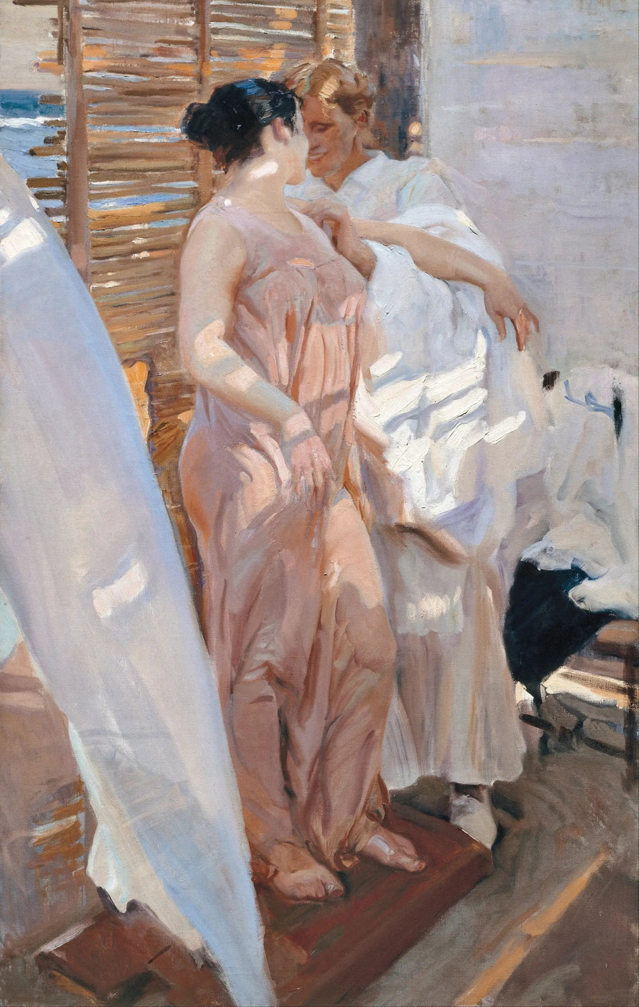 El Batas rosa - Joaquín Sorolla