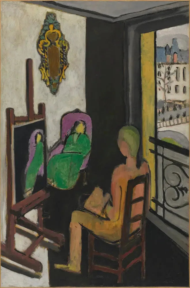 El Pintor en su taller - Henri Matisse