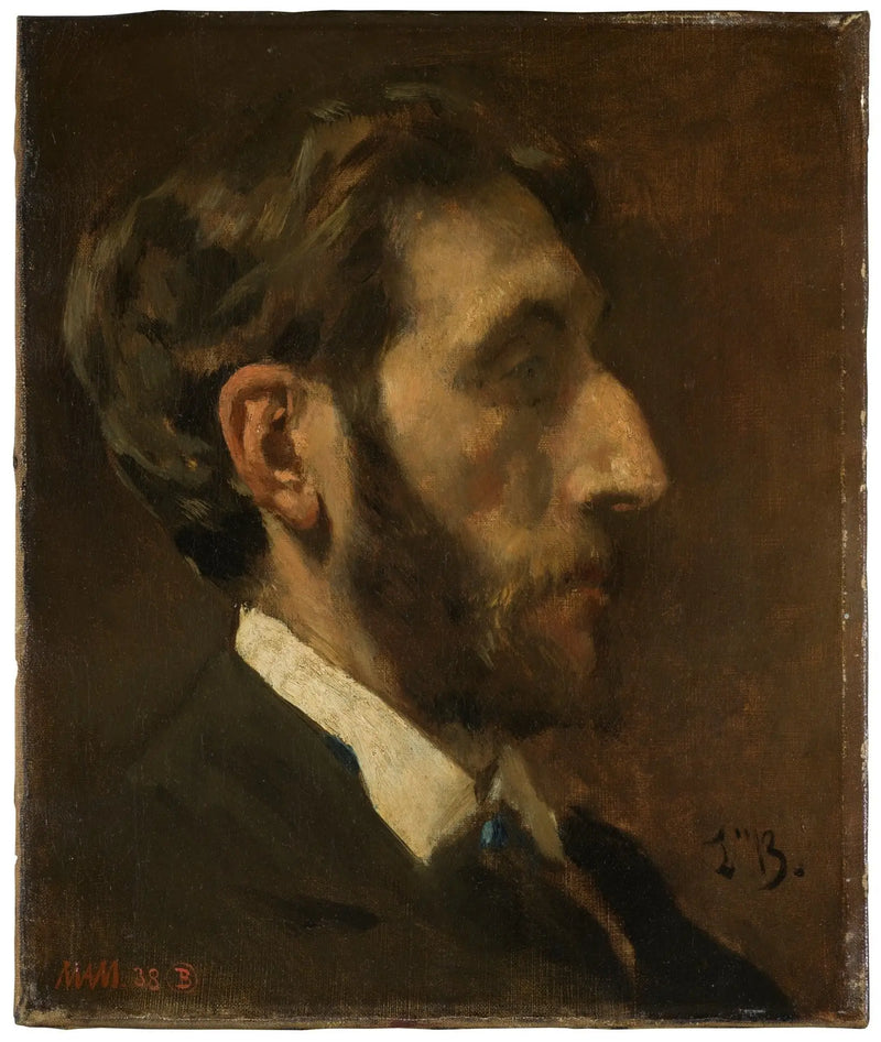El pintor Enrique Mélida - Léon Bonnat
