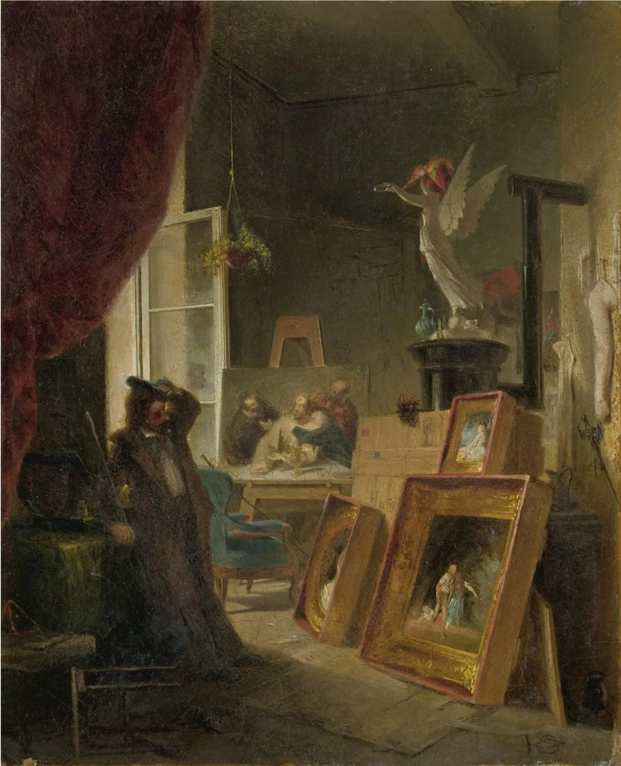 El Pintor Histórico - Carl Spitzweg