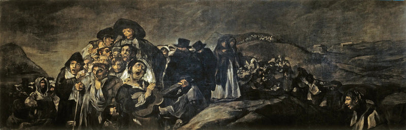 La Peregrinación al eremitorio de San Isidro - Francisco de Goya
