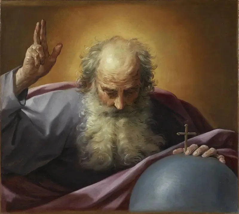 El Padre Eterno bendiciendo al Mundo - Guido Reni