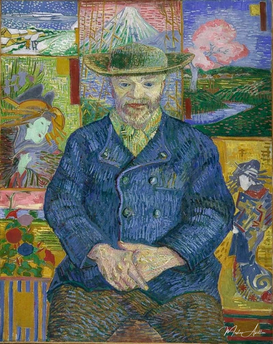 Le Père Tanguy - Van Gogh - Reproductions de tableaux et peintures haut de gamme