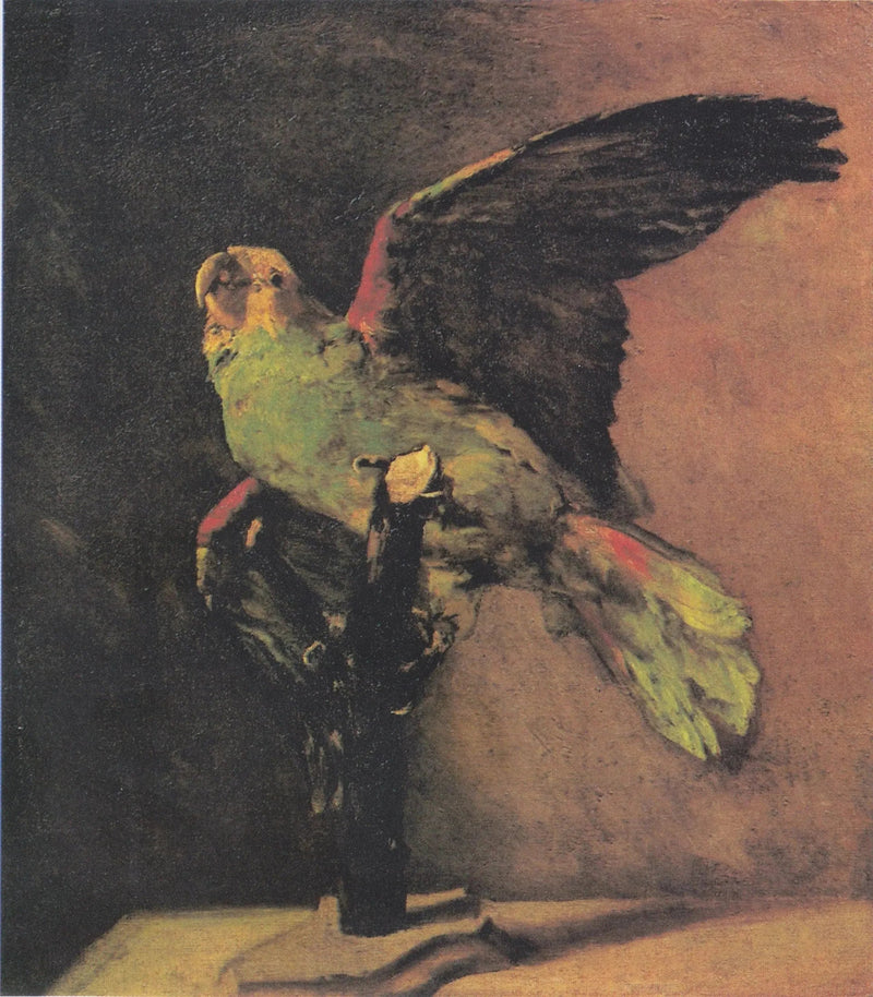 El loro verde - Vincent van Gogh