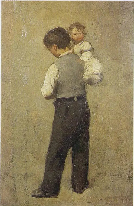 El pequeño hermano - Jean Béraud