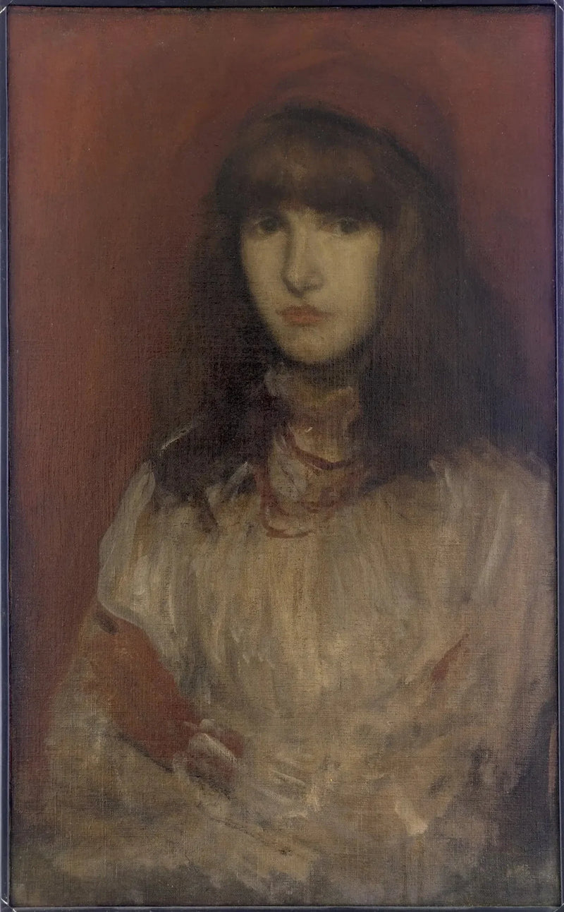 El pequeño guante rojo - James Abbott McNeill Whistler