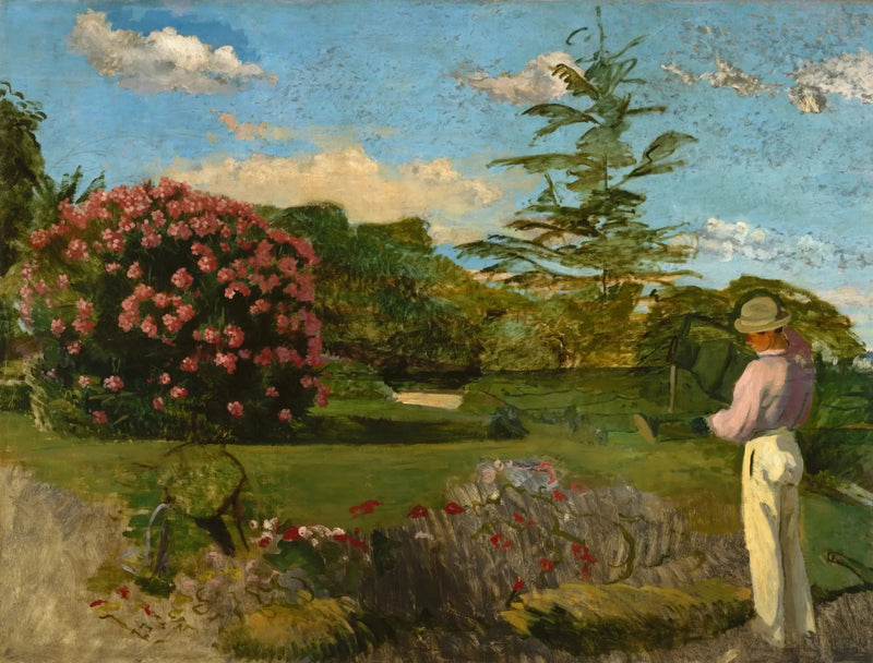 El pequeño jardinero - Frédéric Bazille