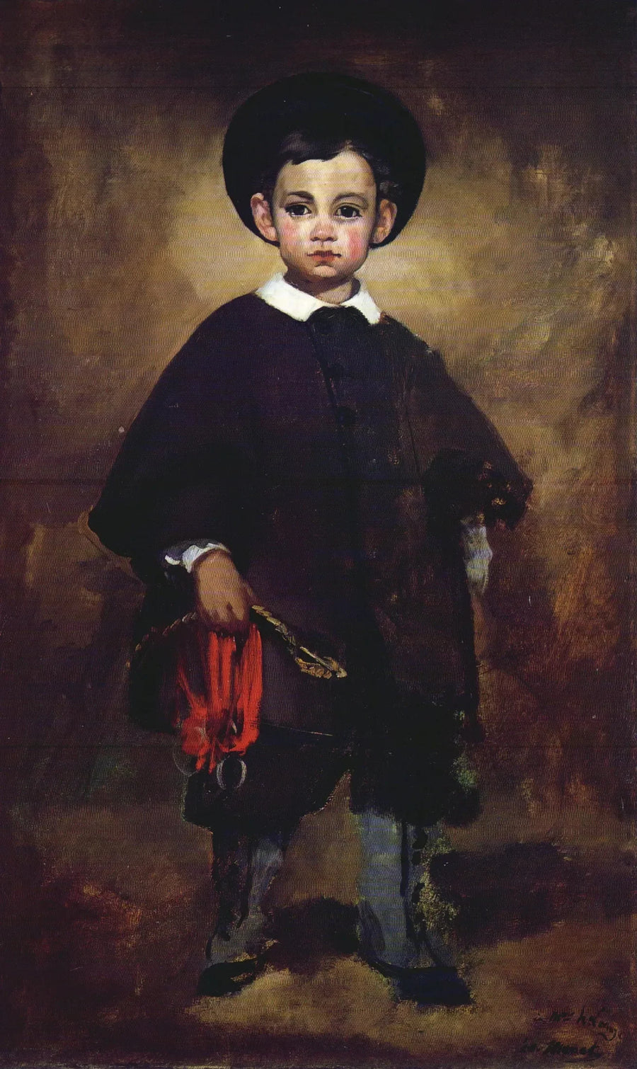 El Pequeño Lange - Édouard Manet