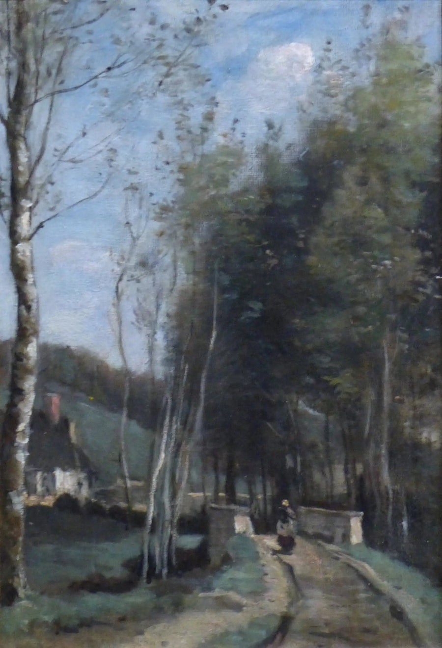 El pequeño puente - Jean-Baptiste Camille Corot