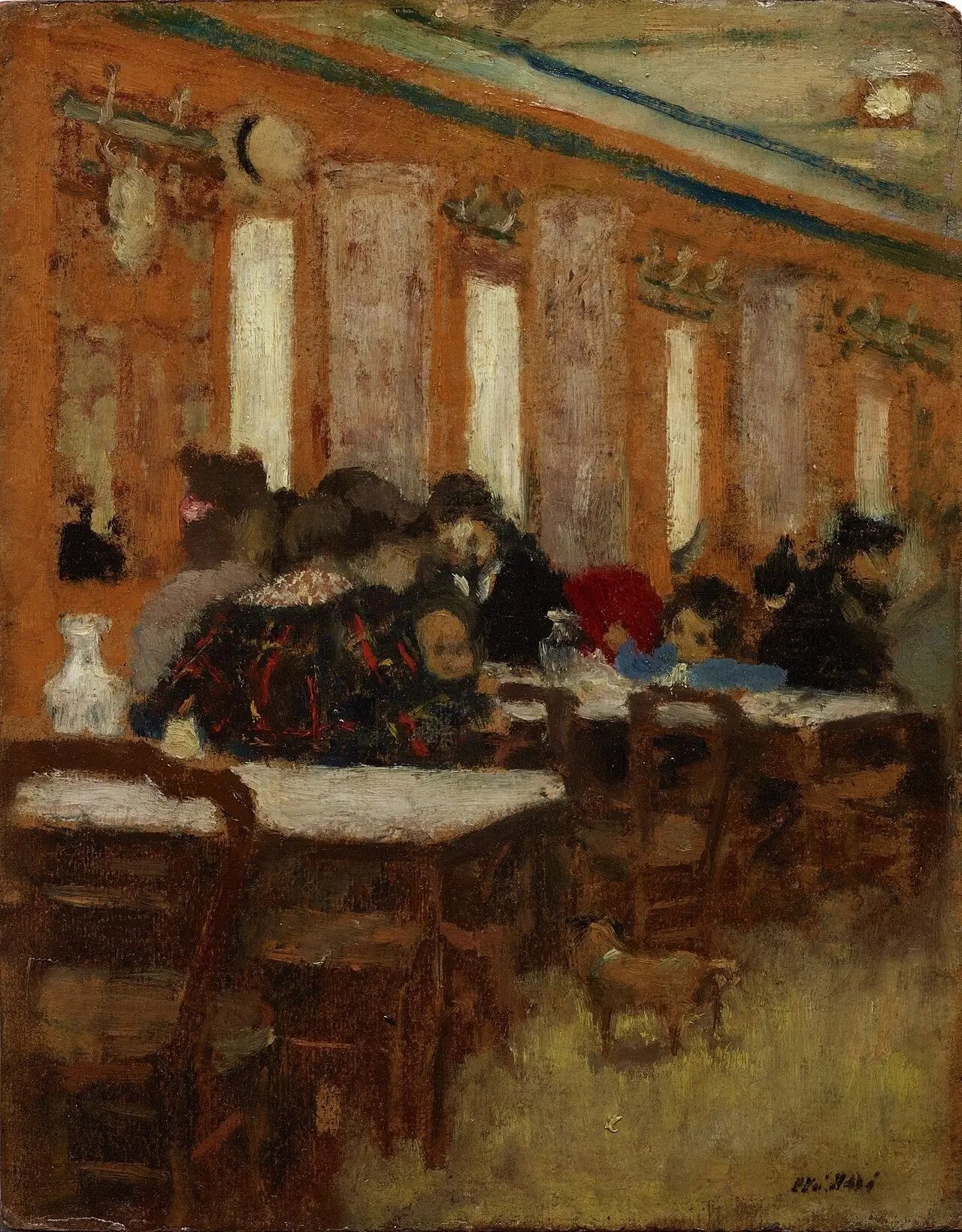 Le Petit Restaurant - Édouard Vuillard - Alpha Reproduction