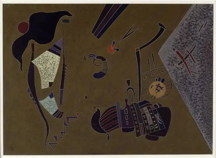 El Pequeño Círculo Rojo - Vassily Kandinsky