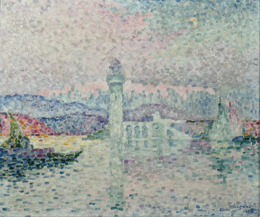El faro de Antibes - Paul Signac