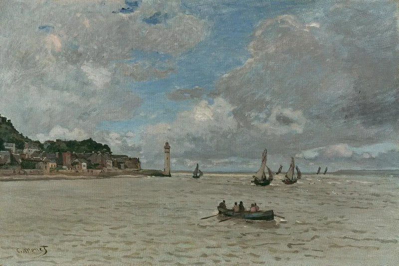 El Faro de Honfleur - Claude Monet