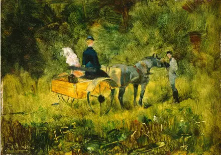 La trampa - Henri de Toulouse-Lautrec