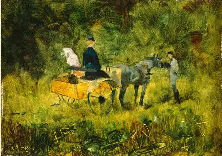 La trampa - Henri de Toulouse-Lautrec