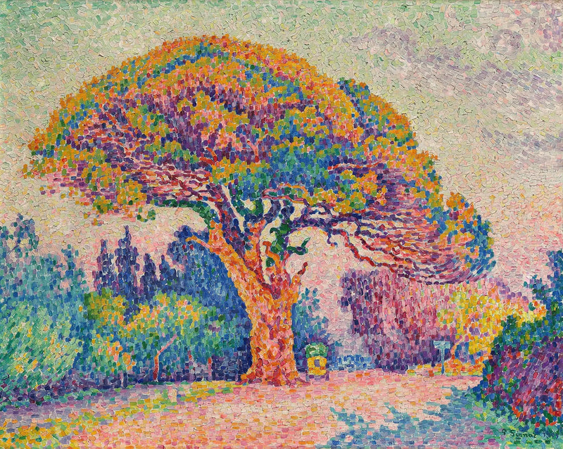 El Pino de Bertaud - Paul Signac