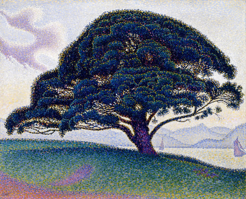 El pino de Bonaventure - Paul Signac