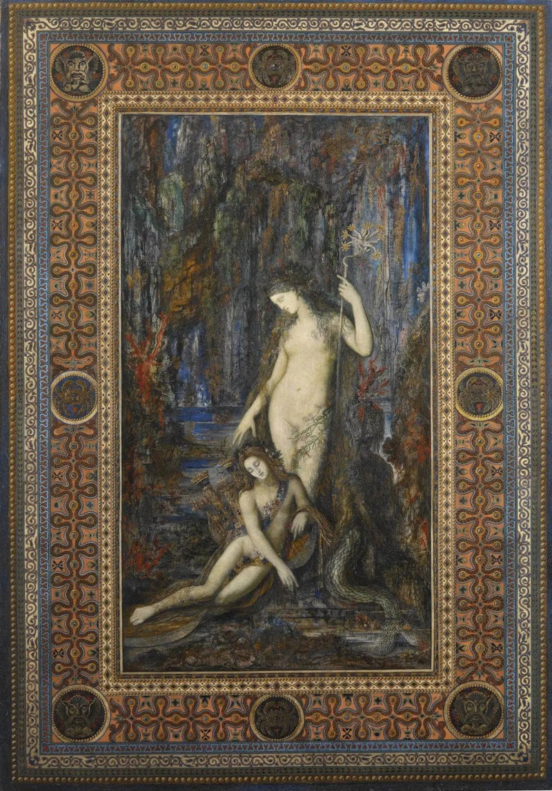 El poeta y la sirena - Gustave Moreau