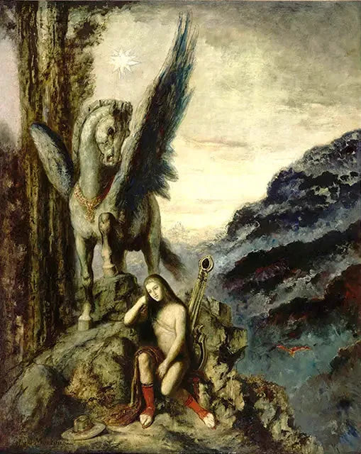 El poeta viajero - Gustave Moreau