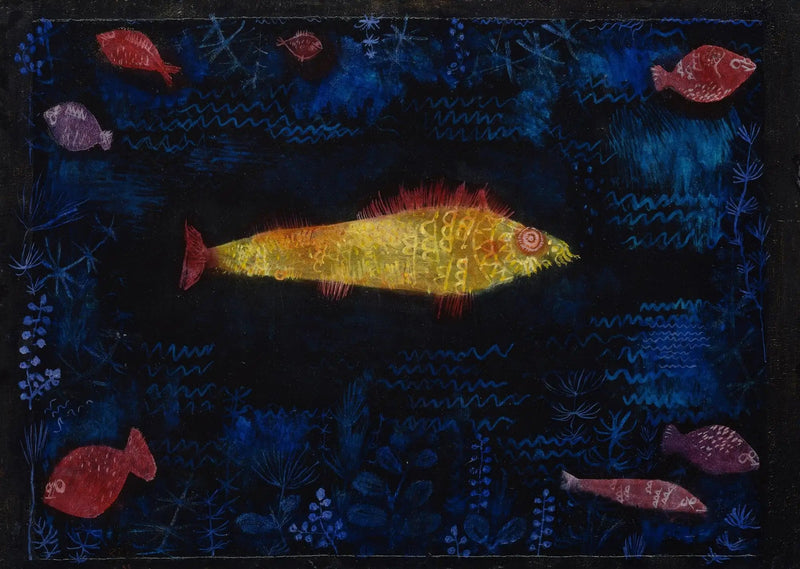 El pez rojo - Paul Klee