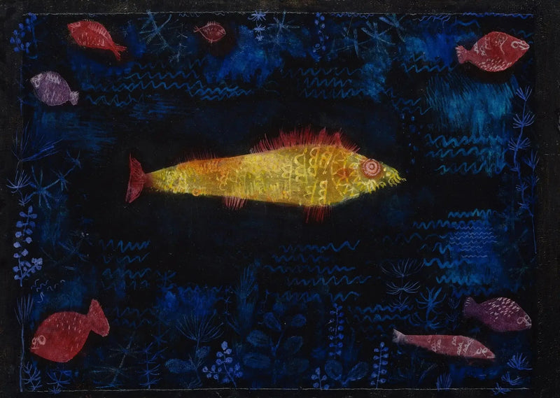 El pez rojo - Paul Klee